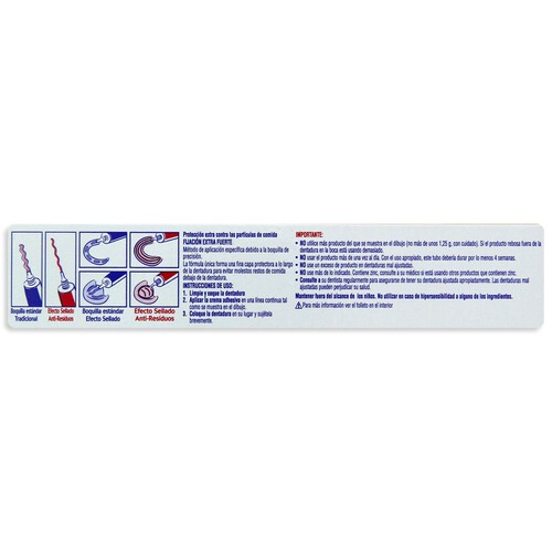 KUKIDENT Crema adhesiva para prótesis dental, efecto sellado KUKIDENT Pro ANTI-RESIDUOS 40 g.