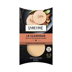 LABEYRIE Medallones de foie gras de pato 2 x 40 g.