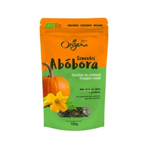 ORIGENS Semillas de calabaza ecológicas 150 g.