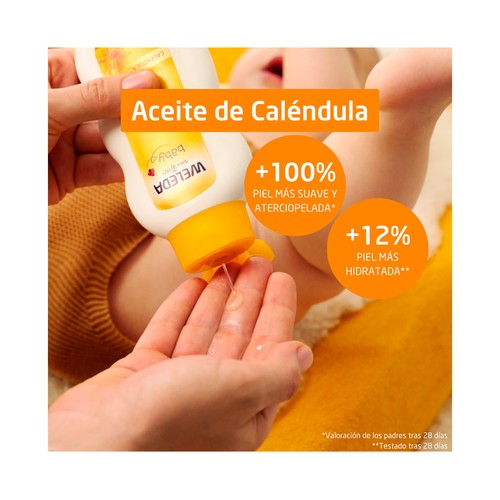 WELEDA Baby Aceite protector para bebé, con extracto de Caléndula 200 ml.