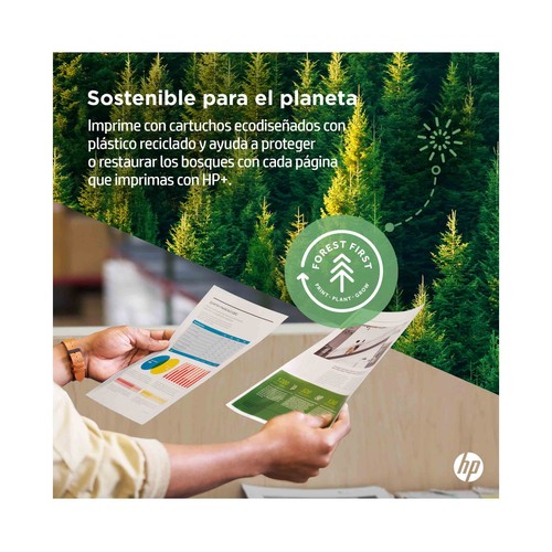 Impresora multifunción tinta HP DeskJet 2722e 26K69B, WiFi, USB, 6 meses impresión Instant Ink.