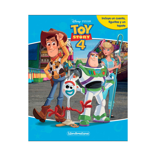 Toy Story 4. LibroAventuras. DISNEY. Género: infantil. Editorial: Disney Libros.