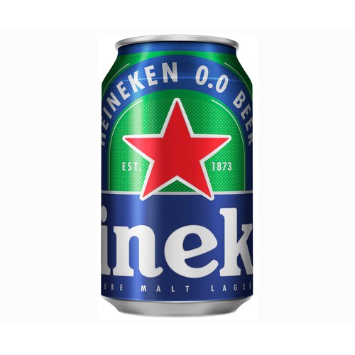 Cerveza 0,0% HEINEKEN lata 33 cl.