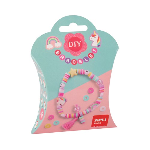 Set de pulseras, diseño unicornio. APLI KIDS