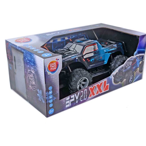 Coche Radiocontrol Espia 2.0 XXL 1:8 ONE TWO FUN ALCAMPO +3 años.