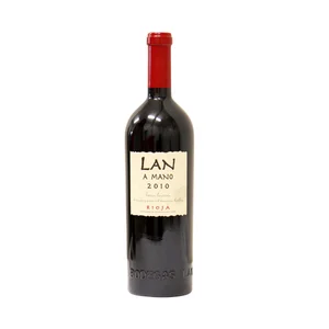 LAN A MANO Vino tinto reserva con D.O. LAN A mano botella de 75 cl.
