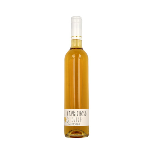 Vino dulce ecológico ROBLES Caprichoso botella de 50 cl.