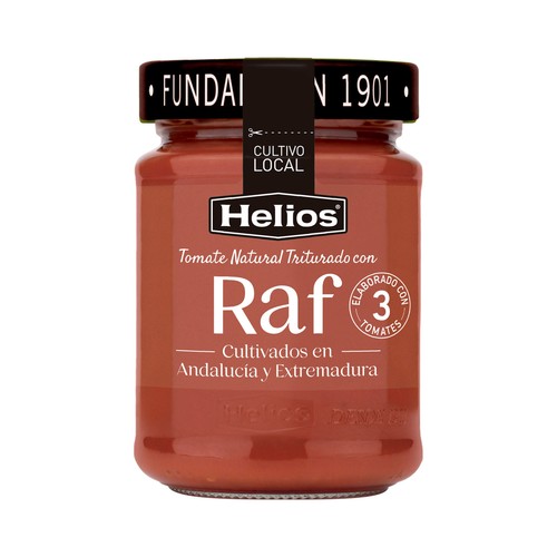 HELIOS Tomate triturado natural con raf 300 g.