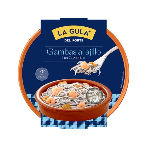 LA GULA DEL NORTE cazuela de angula con gambas 210 g