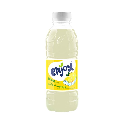 ENJOY Bebida refrescante sin gas limón 0,5 l