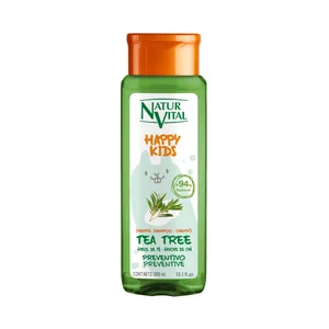 NATUR VITAL Happy kids Champú preventivo con aceite de árbol de té 300 ml.