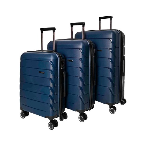 Trolley AIRPORT ALCAMPO Smart Trip 75Cm 8R.Polipropileno Azul