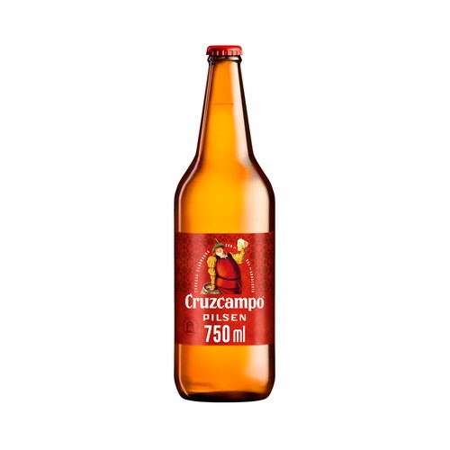 CRUZCAMPO Cerveza botella de 75 cl.