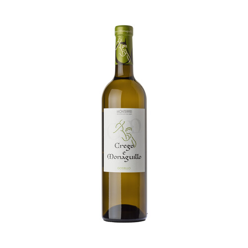 GREGO Y MONAGUILLO  Vino blanco con D.O. Monterrei GREGO Y MONAGUILLO botella de 75 cl.