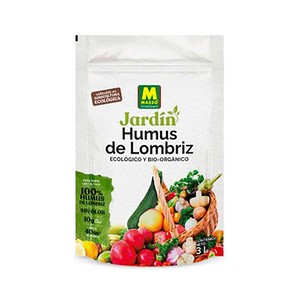 Imagen de Abono humus 100% de lombriz eco, sin olor. 3L MASSÓ