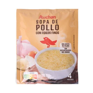 PRODUCTO ALCAMPO Sopa de pollo con fideos 72 g.