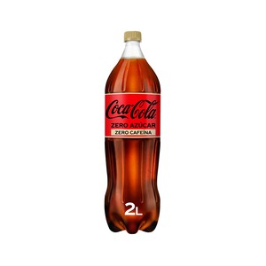 Imagen de COCA COLA ZERO ZERO Refresco de cola Zero sin azúcar y sin cafeína botella de 2 l.