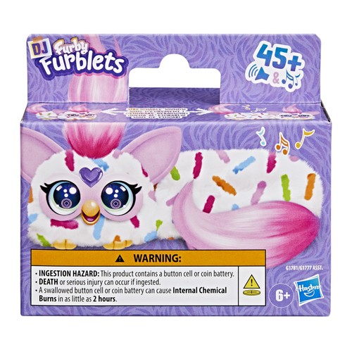 Peluches Furby DJ Furblets con sonidos, modelos surtidos +6 Años. HASBRO