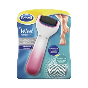SCHOLL Lima electrónica para pies SCHOLL Velvet smooth.