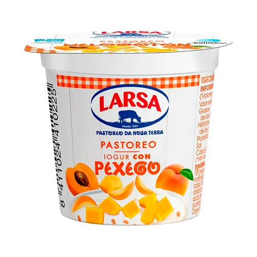 Yogur con sabor a limón, elaborado con leche gallega 100% 125 g.