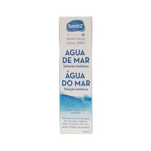 Imagen de SENTI2 Solución isotónica de agua de mar para la limpieza nasal SENTI2 100 ml.