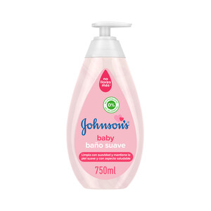 JOHNSON'S Gel de baño suave y delicado, especial pieles sensibles JOHNSON'S Baby 750 ml.