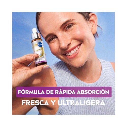 NIVEA Luminous 630 skin glow Sérum instatáneo hidratante y reductor de manchas 15 ml.