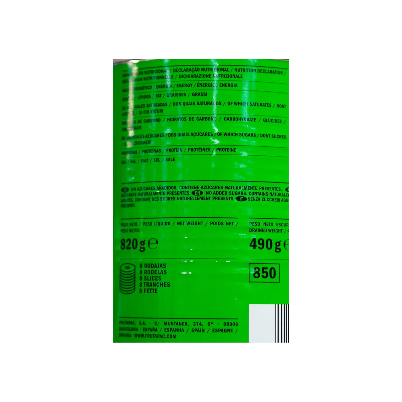Piña en su juego xl 490 g