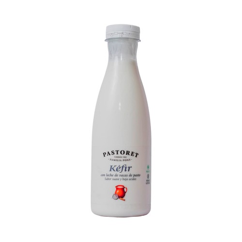 PASTORET Kéfir bebible natural, de sabor suave y baja acidez 550 ml.