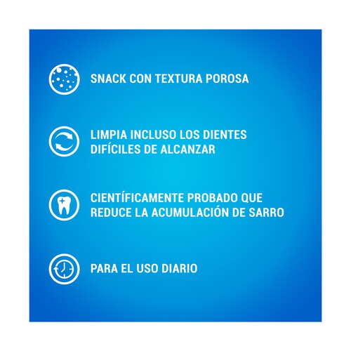 DENTALIFE Snack dental uso diario para perros medianos, PURINA DENTALIFE 42 uds. 966 g.