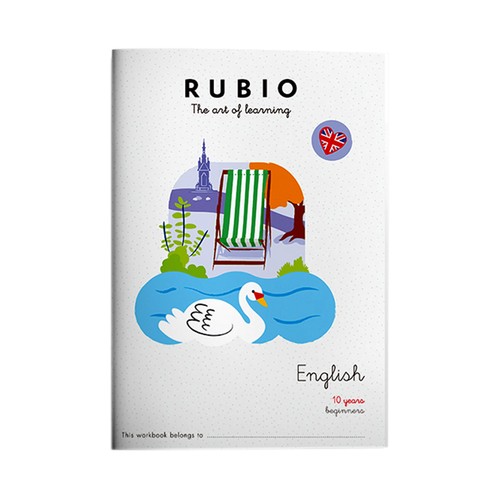 Cuaderno de actividades English beginners 10 years, 10 años. VV.AA. Género: Cuadernos de vacaciones. Editorial: Rubio.