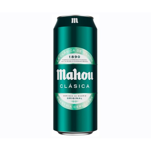 Cerveza MAHOU CLÁSICA Lata 50 cl.