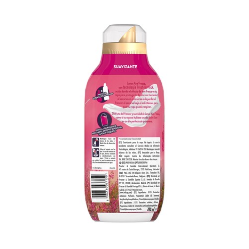 LENOR Suavizante con aroma de flores silvestres 50 DS, 700 ml.