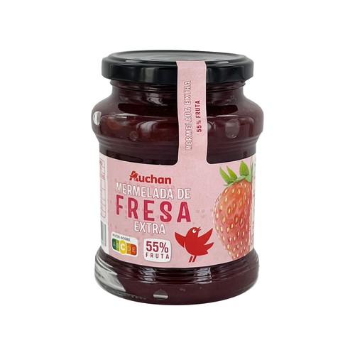 Nermelada de fresa PRODUCTO ALCAMPO 410 g.