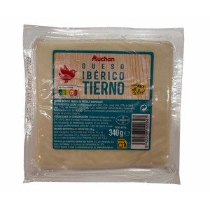 Auchan Queso Mezcla Tierno 340 G. Producto Alcampo