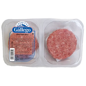 Imagen de GALLEGO Burger meat mixta (vacuno - cerdo) 4 x 100 g.