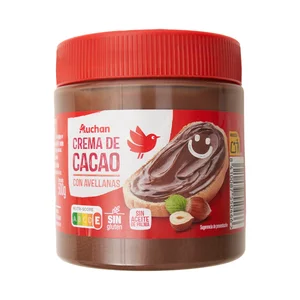 PRODUCTO ALCAMPO Crema de cacao con avellanas para untar 500 g.