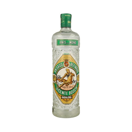 ANÍS DEL MONO Anis seco de destilación especial ANÍS DEL MONO botella de 70 cl.