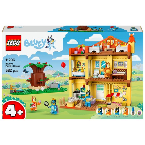 LEGO Duplo 11203, Casa Familiar de Bluey, 382 pcs +4 Años