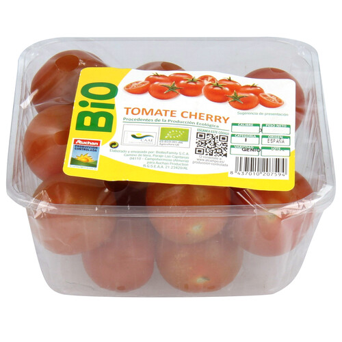 Tomate Cherry ecológico ECOLÓGICO 250 g.
