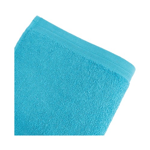 Toalla de tocador color verde agua, densidad de 360g/m², ACTUEL.