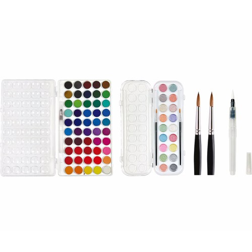 Caja con 71 acuarelas color experience ALPINO.