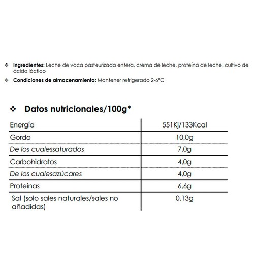 KOUKAKIS Yogur griego natural con 10% materia grasa 500 g.