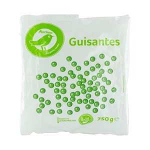 PRODUCTO ECONÓMICO ALCAMPO Guisantes ultracongelados PRODUCTO ECONÓMICO ALCAMPO 750 g.