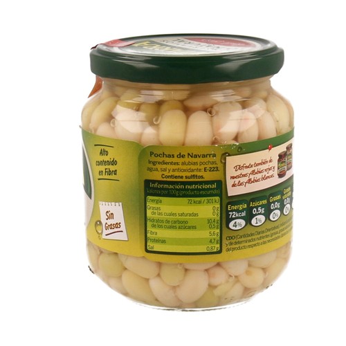 GVTARRA Alubia pocha de Navarra 400 g.