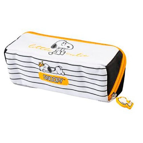 Estuche rectangular doble de Snoopy Lazy Days, GRUPO ERIK.