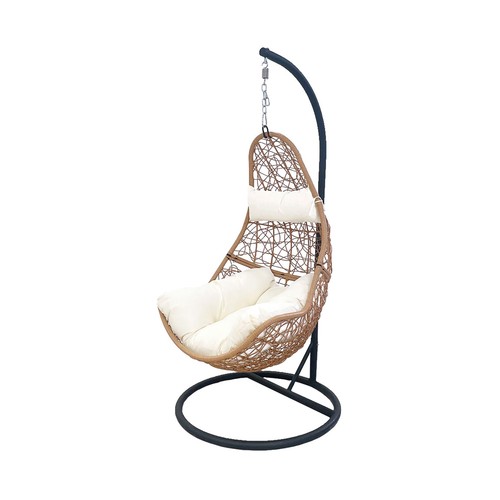 Sillón Colgante Modelo Basic Acero/Ratán Sintético.
