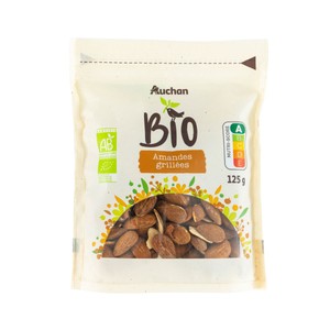 Alcampo Ecológico Almendra Tostada sin Sal Bio 125 G