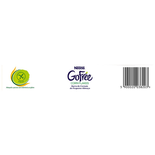 NESTLÉ Barritas de cereales sin gluten NESTLÉ GOFREE CORNFLAKES 88 g.