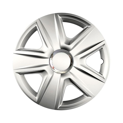 Tapacubo de plata mediano, 15 ", ROLMOVIL.